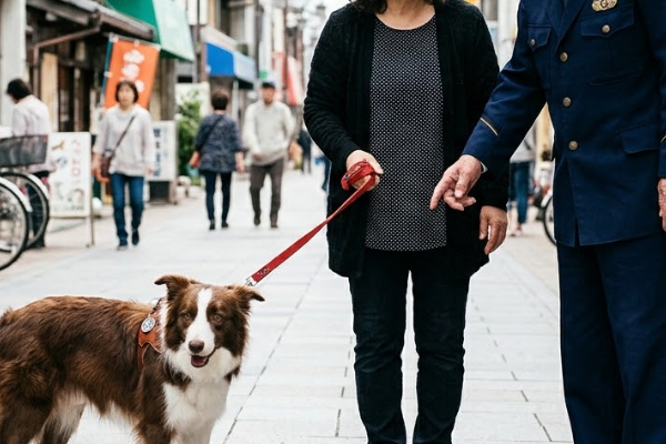 犬の散歩